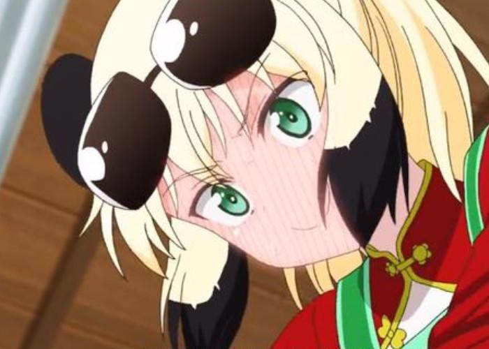 国宝熊猫的魅力的确很大，成功闯入日本动漫，同样享受明星待遇