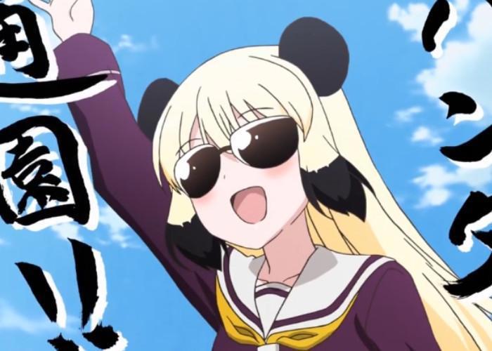 国宝熊猫的魅力的确很大，成功闯入日本动漫，同样享受明星待遇