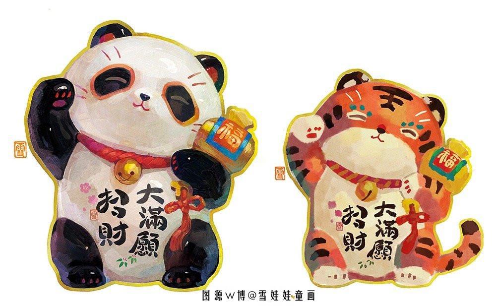 大熊猫与十二节气，夏至吃西瓜、清明吃青团，“呆萌吃货”实锤了