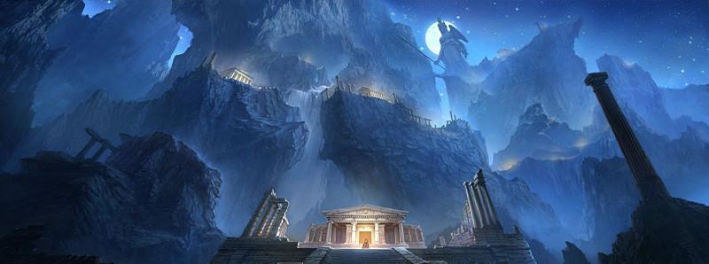 圣斗士星矢：史上最全七座众神之神殿，“亚特兰蒂斯”赫然在列！