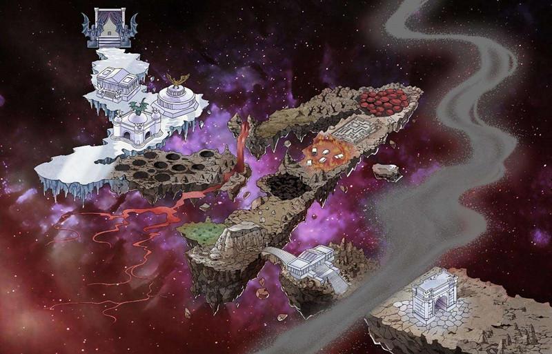 圣斗士星矢：史上最全七座众神之神殿，“亚特兰蒂斯”赫然在列！