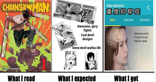 《电锯人》最新剧情过于刺激，粉丝P图玩梗，同行漫画家停更休息