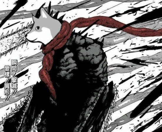 《电锯人》瞬秒地狱恶魔的电锯恶魔帅呆了，疑似致敬等身英雄