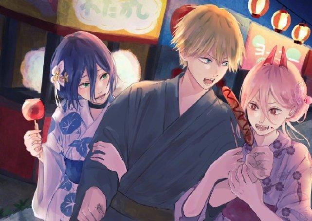 电锯人第一季完结，官宣开启动画化，巨人最终季公司负责制作