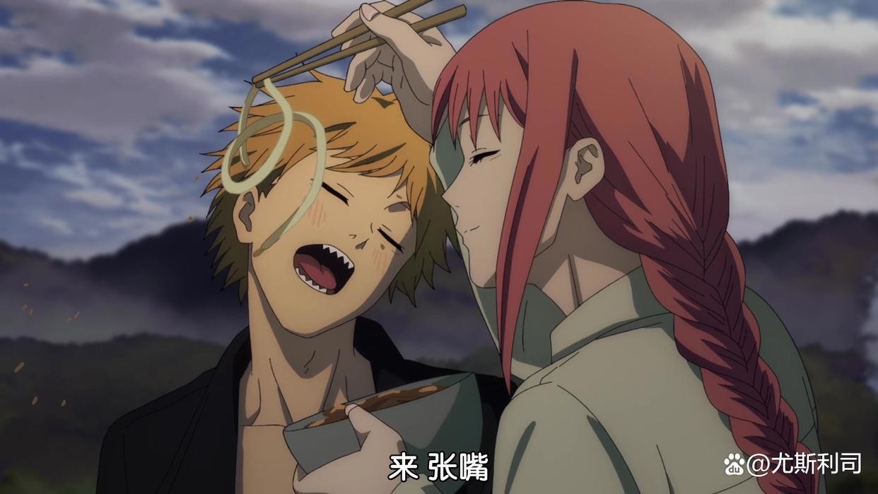 新番动漫《电锯人》第2集内容简介：解锁新人物，色字头上都是刀