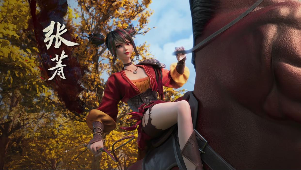 3D动画绝代双骄开播，性格、造型迥异的人物设定让人眼前一亮