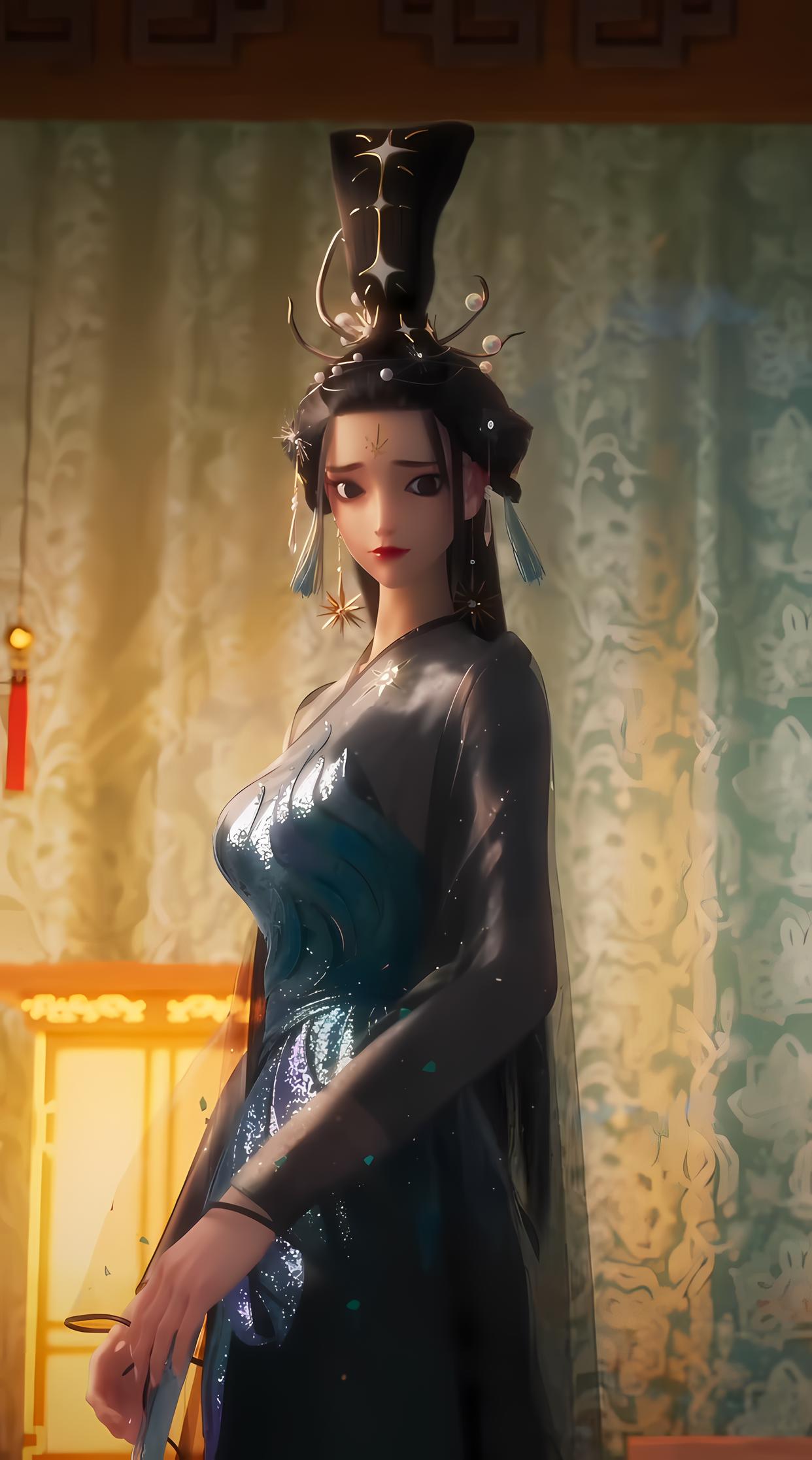 3D动画绝代双骄开播，性格、造型迥异的人物设定让人眼前一亮