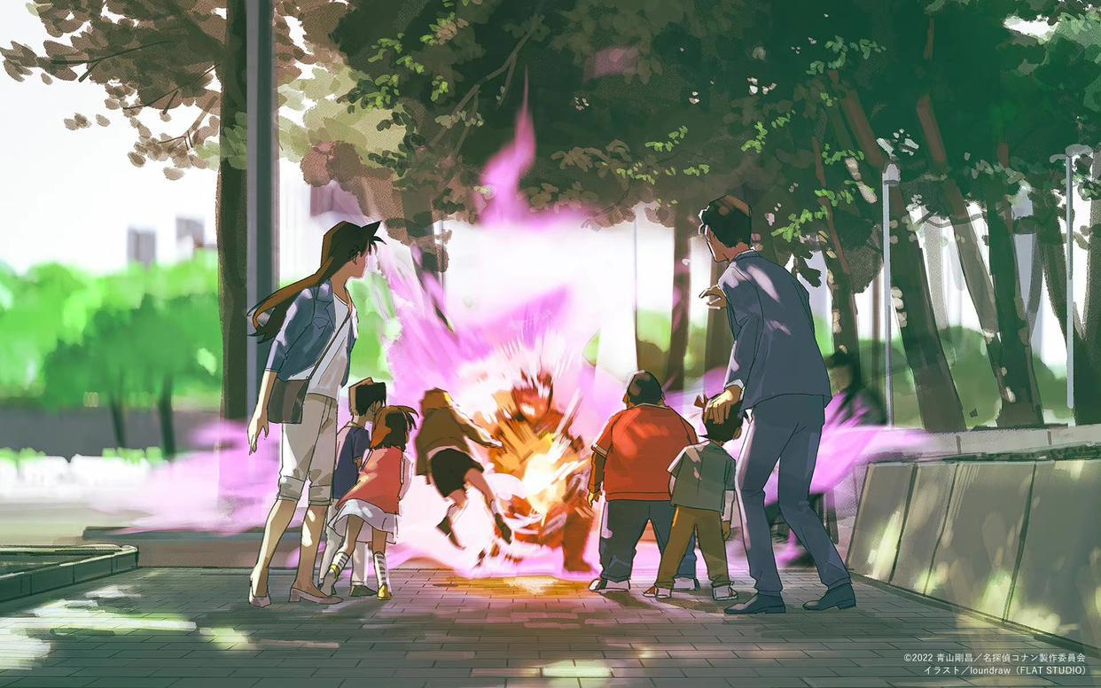 柯南：万圣节的新娘印象绘，降谷零风见围堵犯人，灰原哀被炸飞