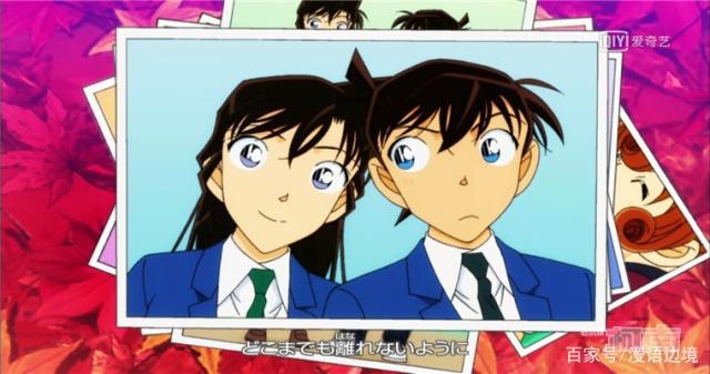 名侦探柯南：新兰发喜糖，小兰坐实工藤太太称号霸气亲吻新一脸庞