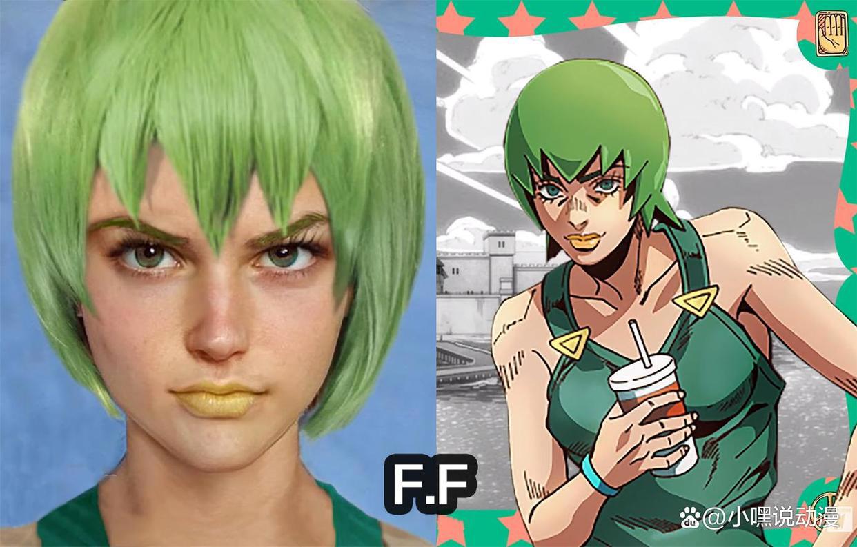 《JOJO：石之海》真人版来了，空条徐伦太飒了，普奇神父霸气十足