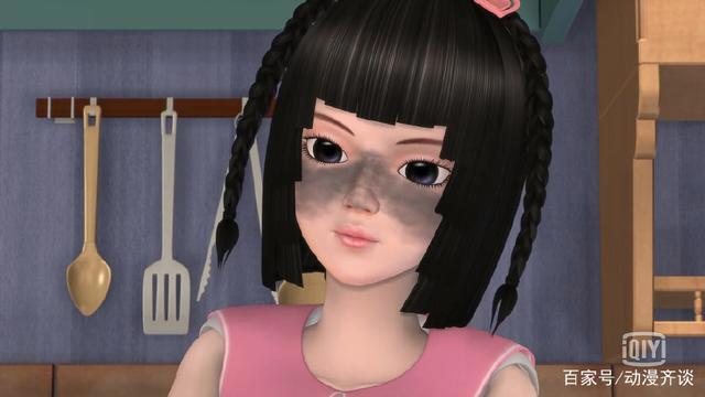 叶罗丽中有瑕疵的角色，毒娘娘脸庞爬上毒痕，王默曾经也变大花脸