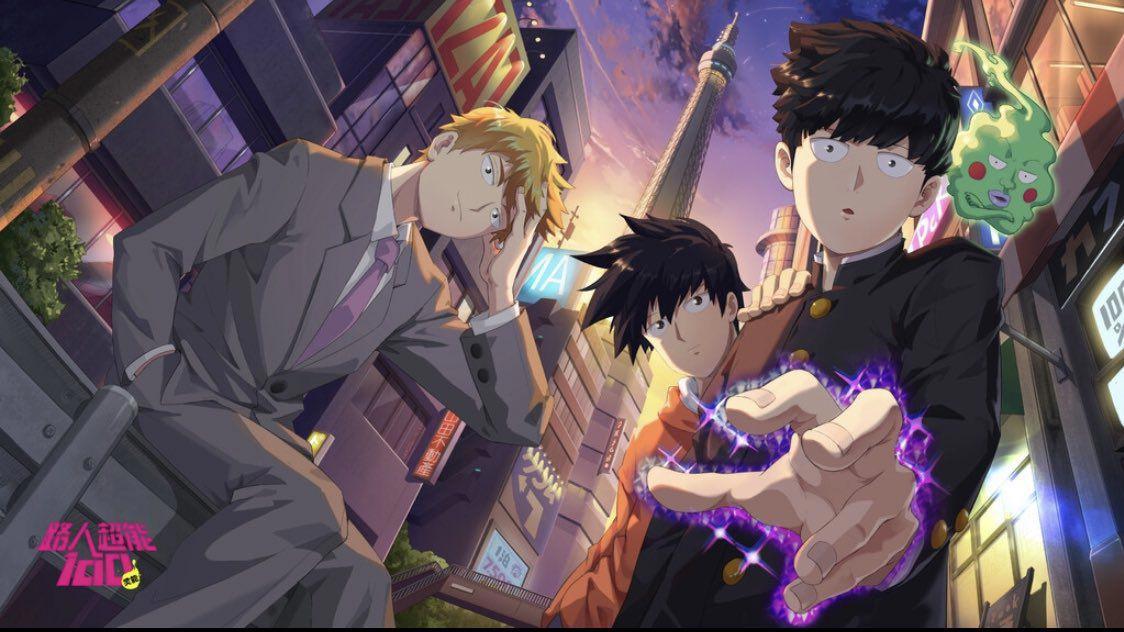 《灵能百分百》第3季回归，宣传pv里“mob”炸屏，霸权新番预订了