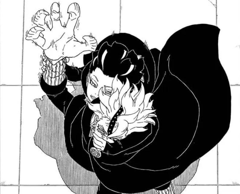 博人传漫画71话，忍界战力天花板出现，吊打考德，佐鸣实力再降级