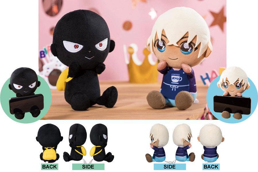 柯南：安室透和犯泽小黑的手机支架公仔，可爱好玩，你喜欢哪个？