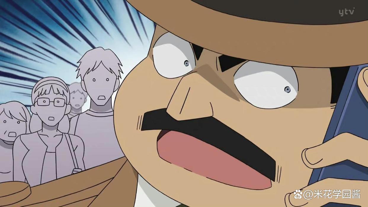 柯南犯泽动画第3话，居民恨透小五郎，阿笠博士一脸祥和神吐槽