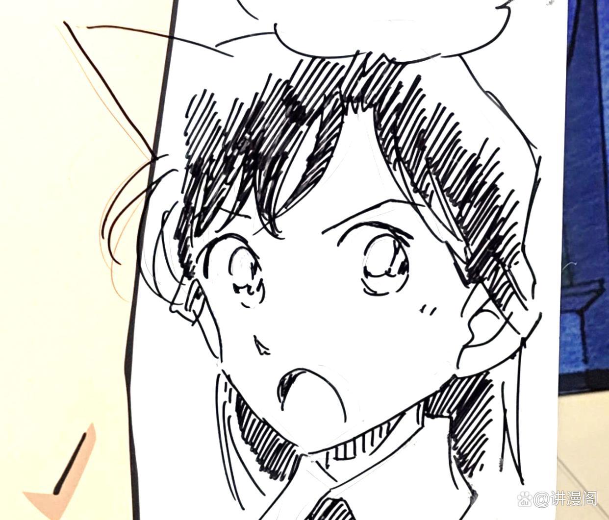 柯南：青山体验犯人犯泽主题店，小兰新签绘，网友：大型打假现场