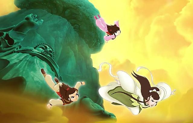 东方神娃新版，龙娃凤娃萌翻天，女娲神还原，蛇精气质上线