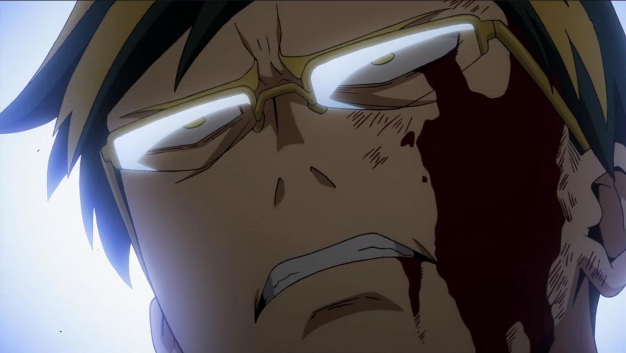 《我的英雄学院》第12集，拯救行动溃败，夜眼看到绿谷死亡的未来