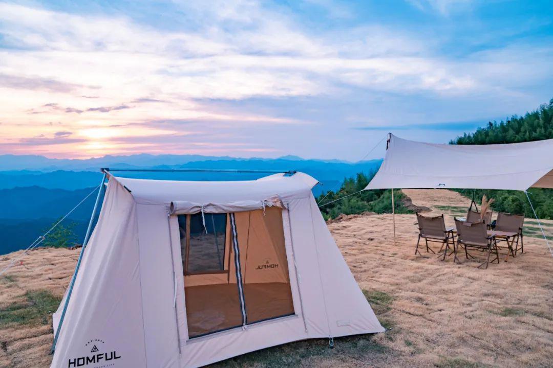 富阳云海营地｜人间绝美天空之境观日落赏云海一起来看流星雨