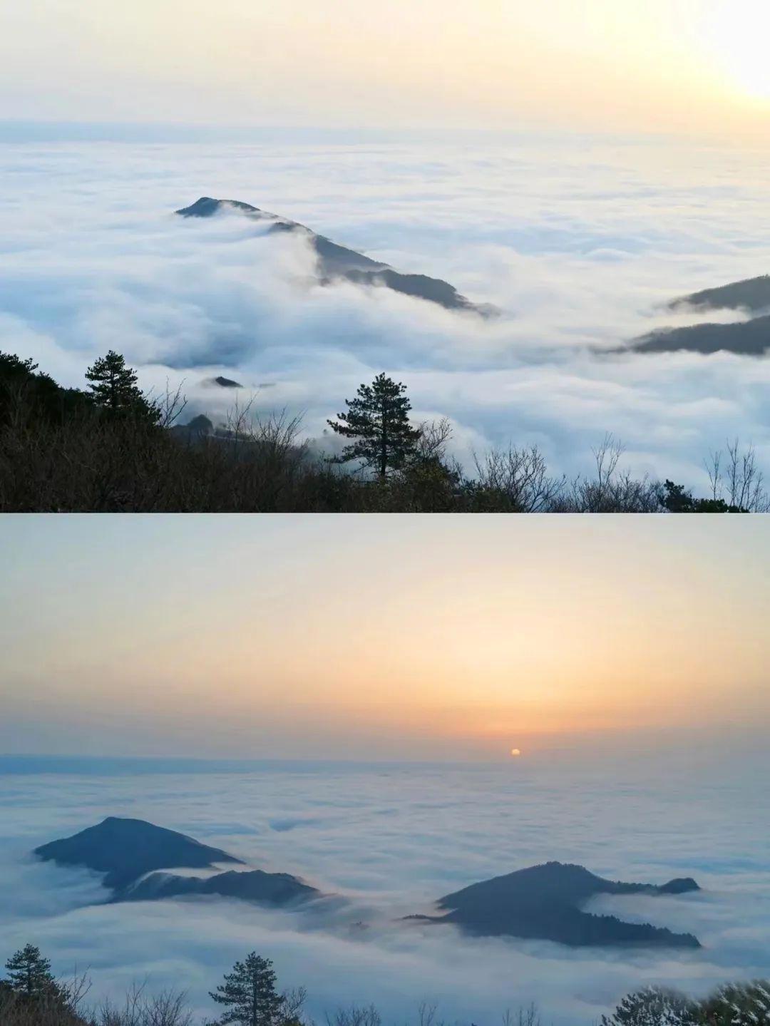 富阳云海营地｜人间绝美天空之境观日落赏云海一起来看流星雨