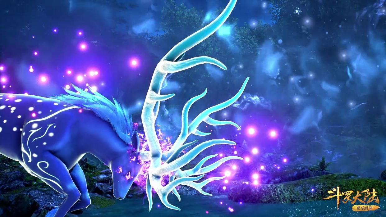 每次蓝银皇出现的地方都有它，这只七彩神鹿的来历不一般