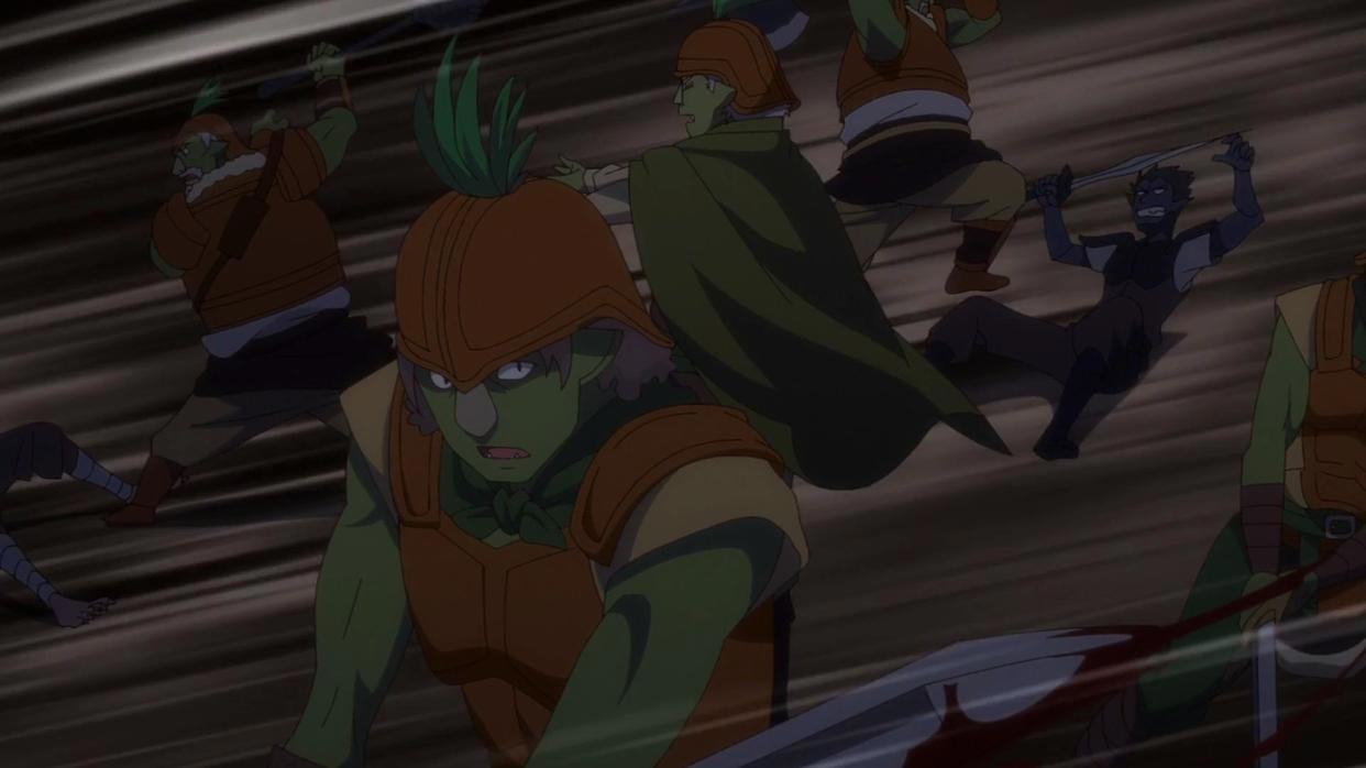 转生史莱姆PPT战斗辣眼睛，谁才是小丑？小老弟英雄救美