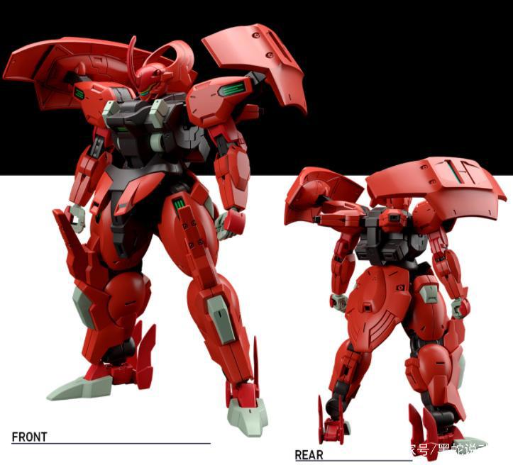 高达水星的魔女：HG模型达利尔巴尔德公开手腕变光剑的红色独角