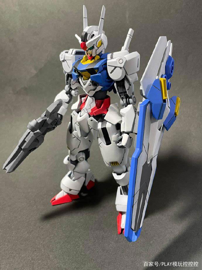 胶板自制HG比例，机动战士高达水星之魔女主角机