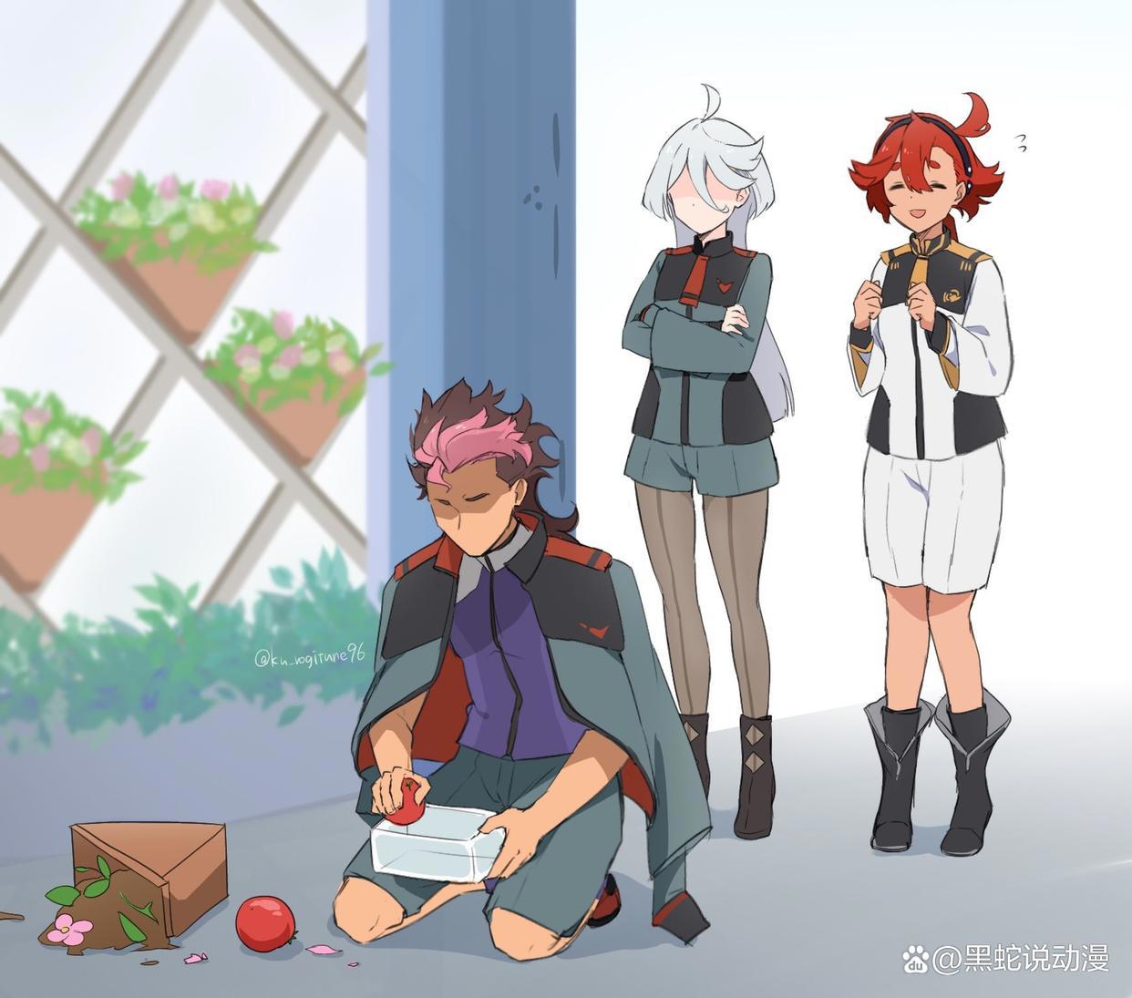 高达水星的魔女第2话好评下跌观众不喜欢妹子更喜欢看风灵高达