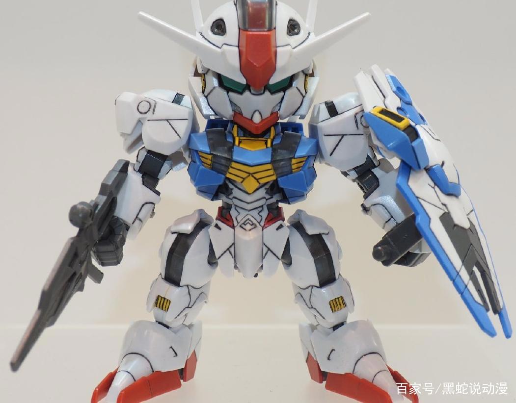 机动战士高达水星的魔女ROBOT魂抢先官图公开最吃角度的新高达