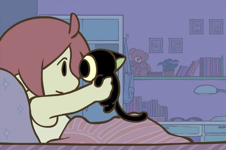 动画「罗小黑战记」立春绘图公开，跨越四百年，雪地摘梅迎新春