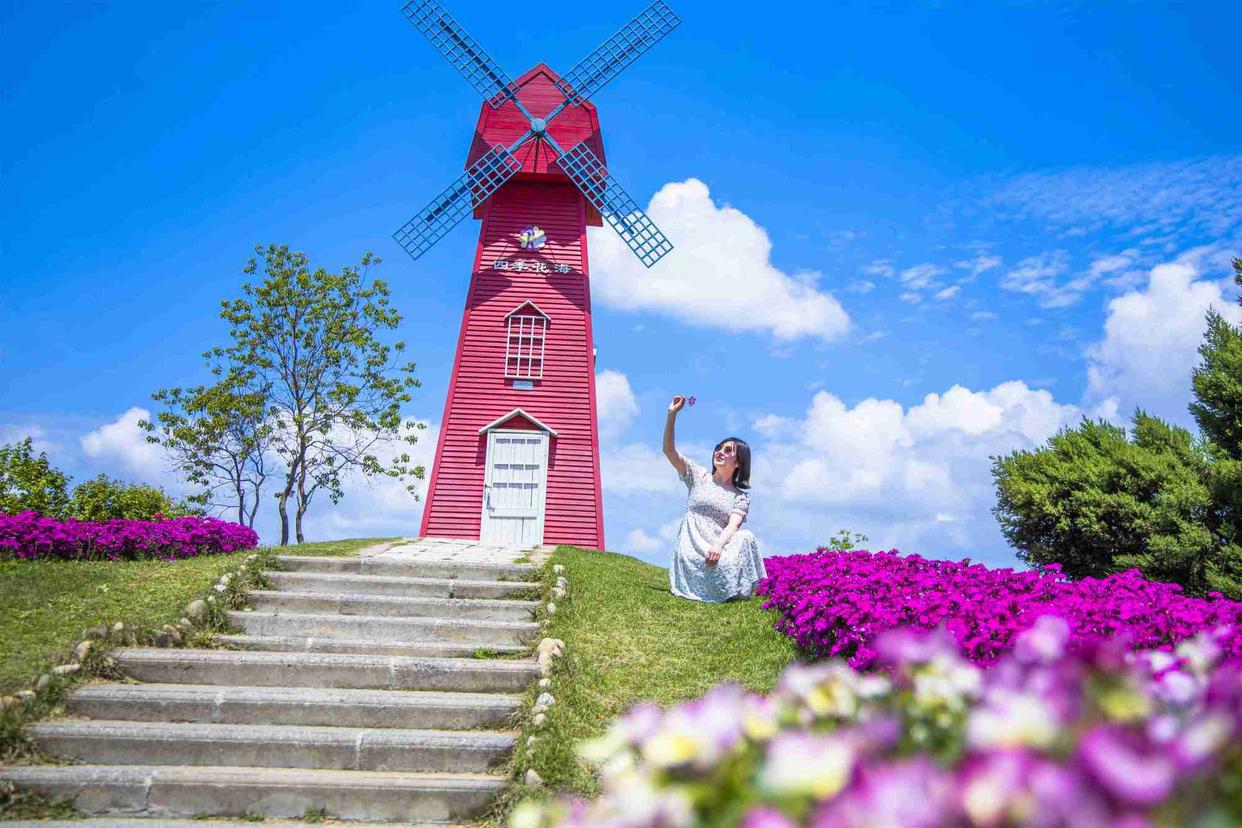 武汉周边发现宫崎骏同款花海！1.5小时直达，漫山绣球花正逢盛放