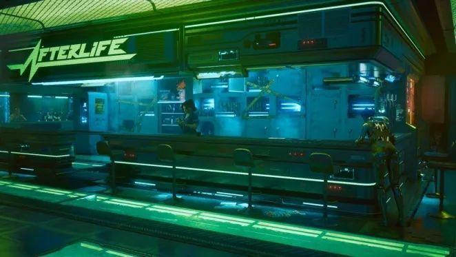 「赛博朋克2077」边缘行者与游戏对应的各个场景