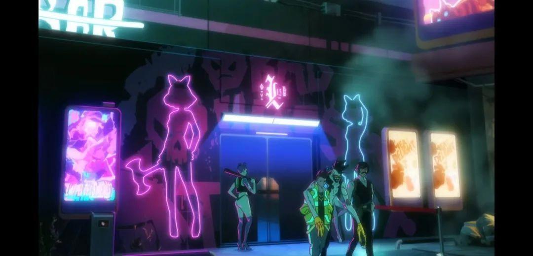 「赛博朋克2077」边缘行者与游戏对应的各个场景