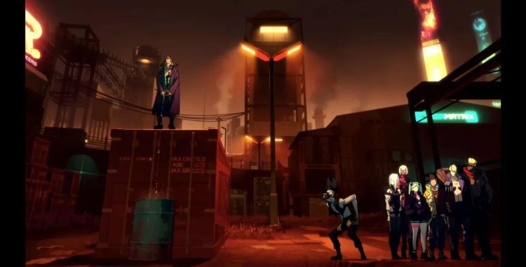 「赛博朋克2077」边缘行者与游戏对应的各个场景