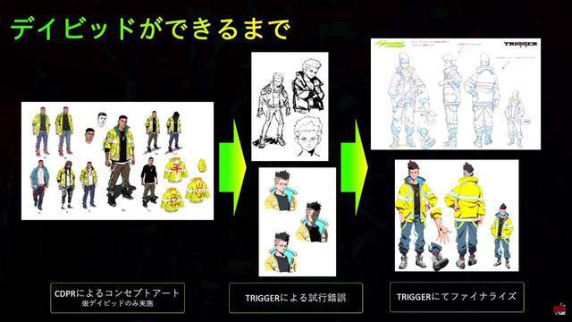 制作人分享《赛博朋克：边缘行者》男主初稿画风差别颇大