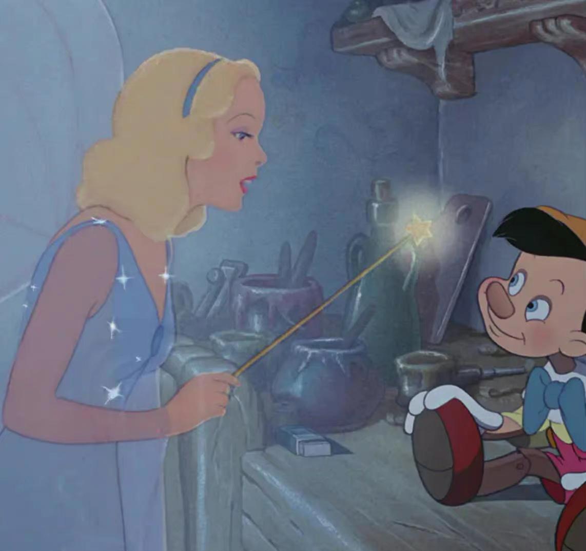 迪士尼真人版匹诺曹蓝仙女“光头造型”曝光！网友：还我童年！