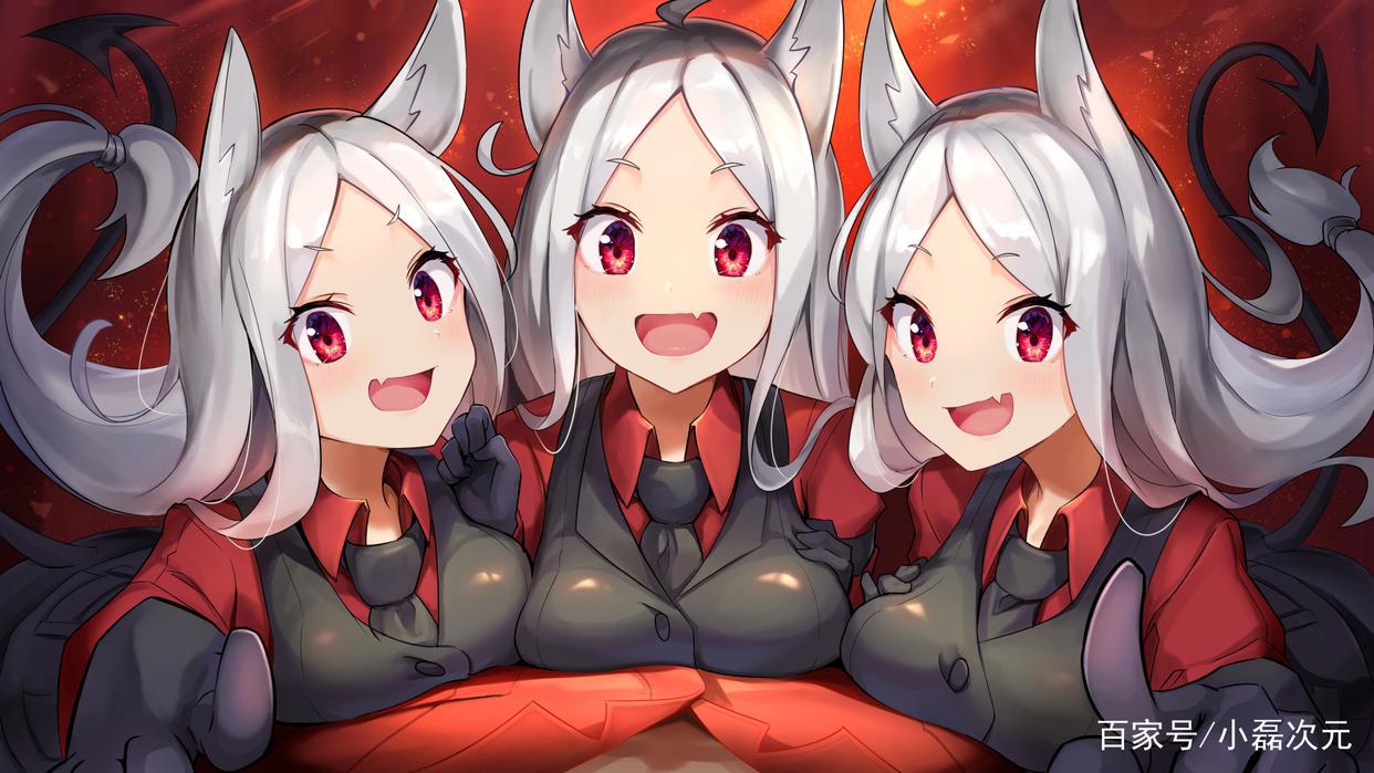 这组地狱把妹王的小恶魔萌妹壁纸，有没有把你吓到，敢来收藏吗