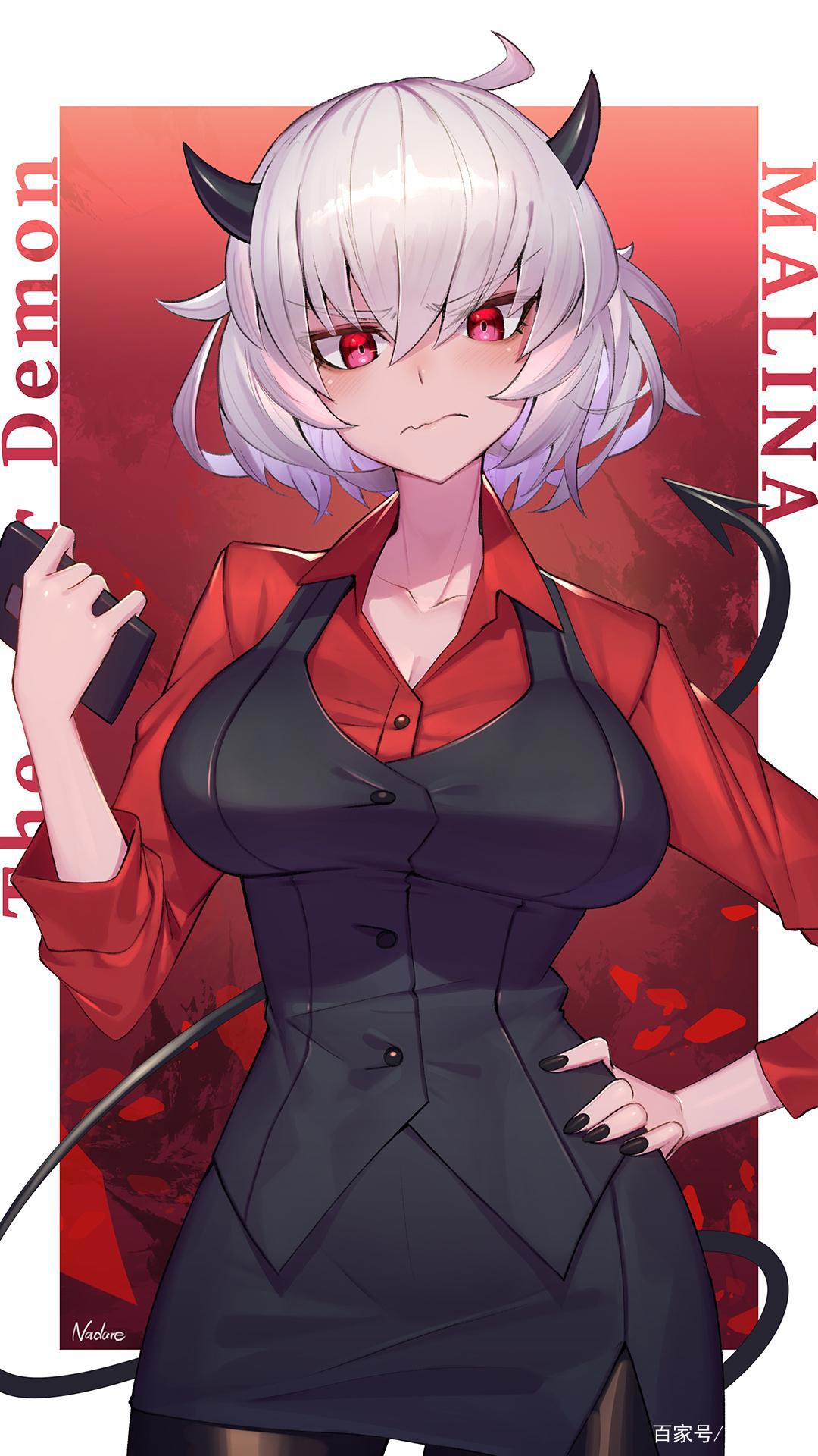 这组地狱把妹王的小恶魔萌妹壁纸，有没有把你吓到，敢来收藏吗