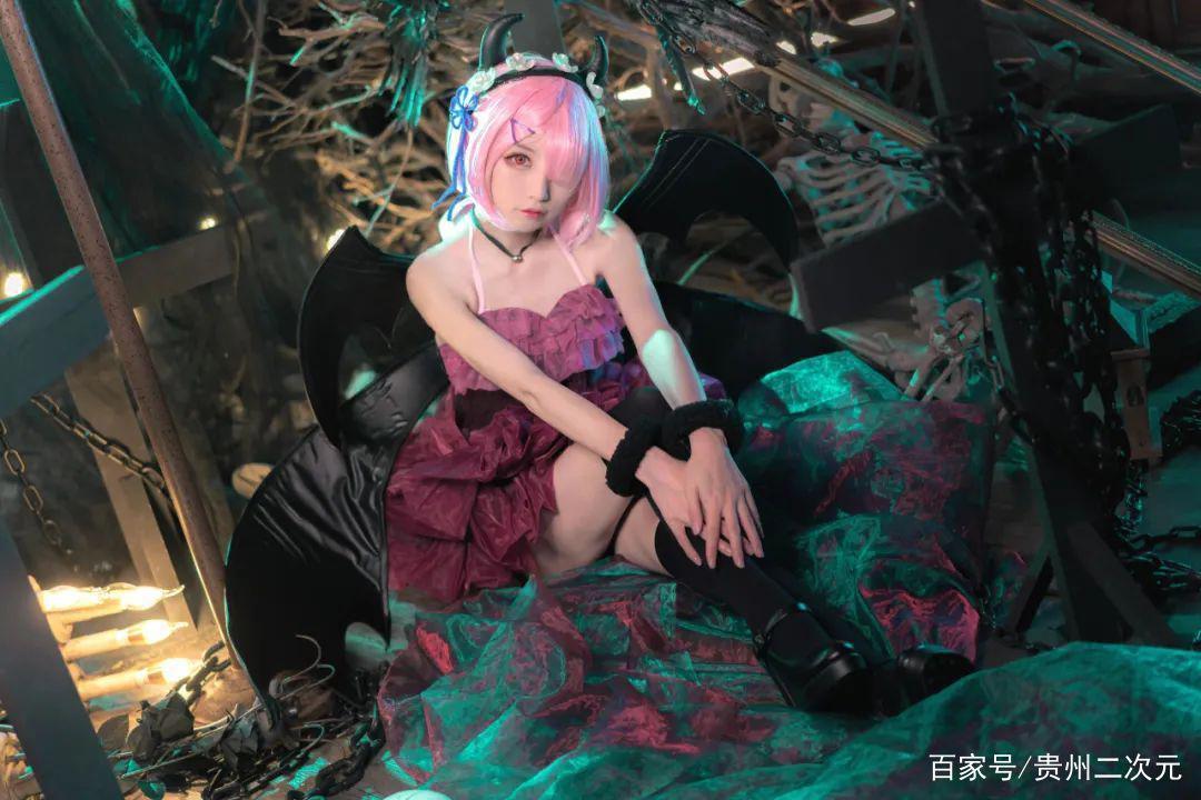 《RE：从零开始的异世界生活》小恶魔拉姆cosplay