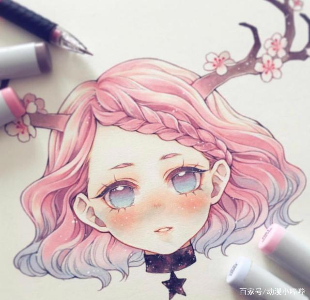 十二星座手绘风“拟人化”：双子神似小丑女吗，摩羯果然是小恶魔