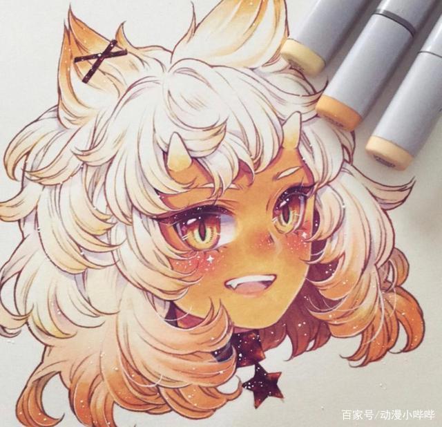 十二星座手绘风“拟人化”：双子神似小丑女吗，摩羯果然是小恶魔