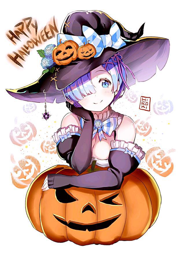 众多动漫角色陪你过万圣节，毛利兰变成小恶魔，灰原哀变成女巫
