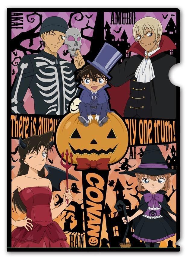 众多动漫角色陪你过万圣节，毛利兰变成小恶魔，灰原哀变成女巫