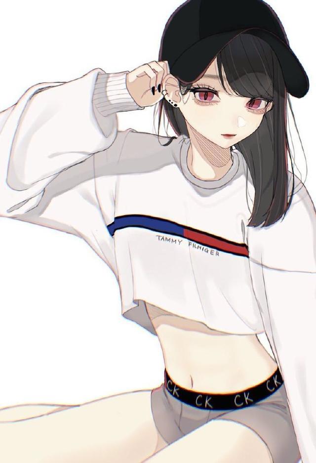 岛国画师笔下的小恶魔系女孩，猫一样的小恶魔，你喜欢吗？