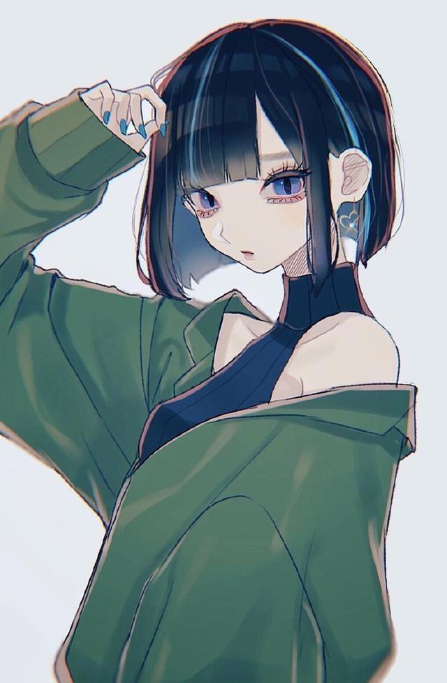 岛国画师笔下的小恶魔系女孩，猫一样的小恶魔，你喜欢吗？