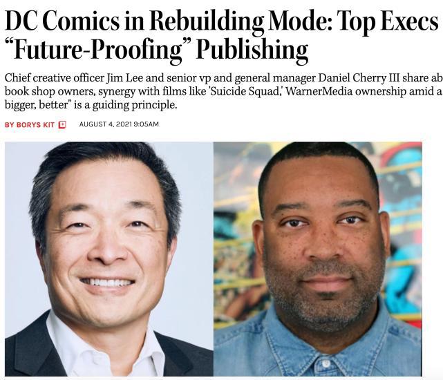 DC工作室缩小宇宙电影的发行范围，吉姆·李在意《X特遣队》的效应