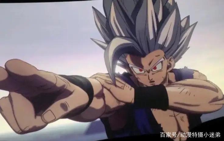 《龙珠超：超级英雄》悟饭进化新形态，白发红眼紫色闪电，太霸气