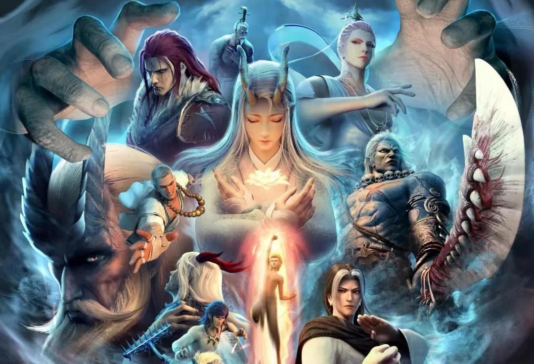 继斗破苍穹后又有国漫做成年番，官方还弄出一个龙神万相宇宙