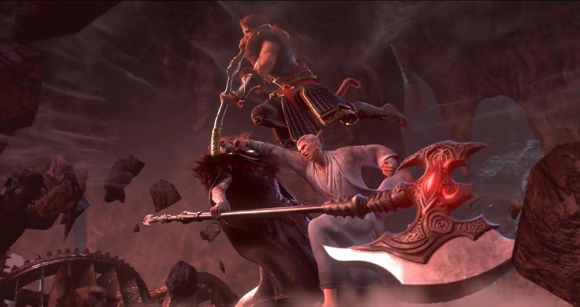 西行纪第二部电影震撼开播，大BOSS帅气十足，妖精小姐姐美艳动人